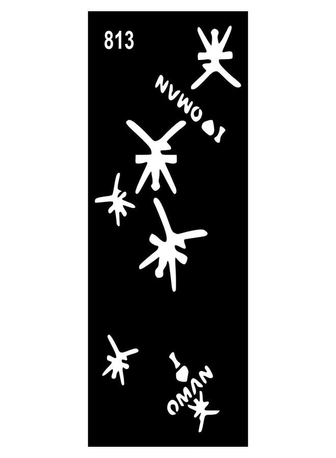 ORDERSHOCK Floral and Traditional Mehndi Sticker Sheets for DIY Creative Fun - Image 1